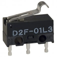 Micro switch  D2F-01L3  12.8mm  Omron